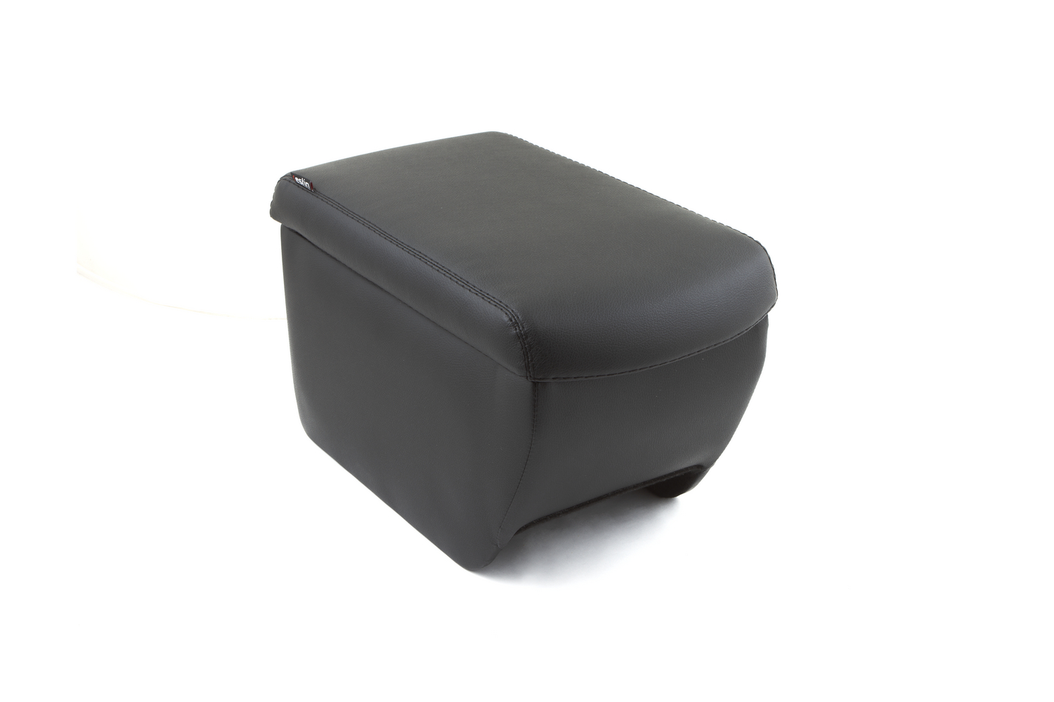 Автоподлокотник RESTIN для SKODA Octavia A7, 2013-2017, 2017-2020, черный, экокожа / Шкода Октавия / Шкода Октавия