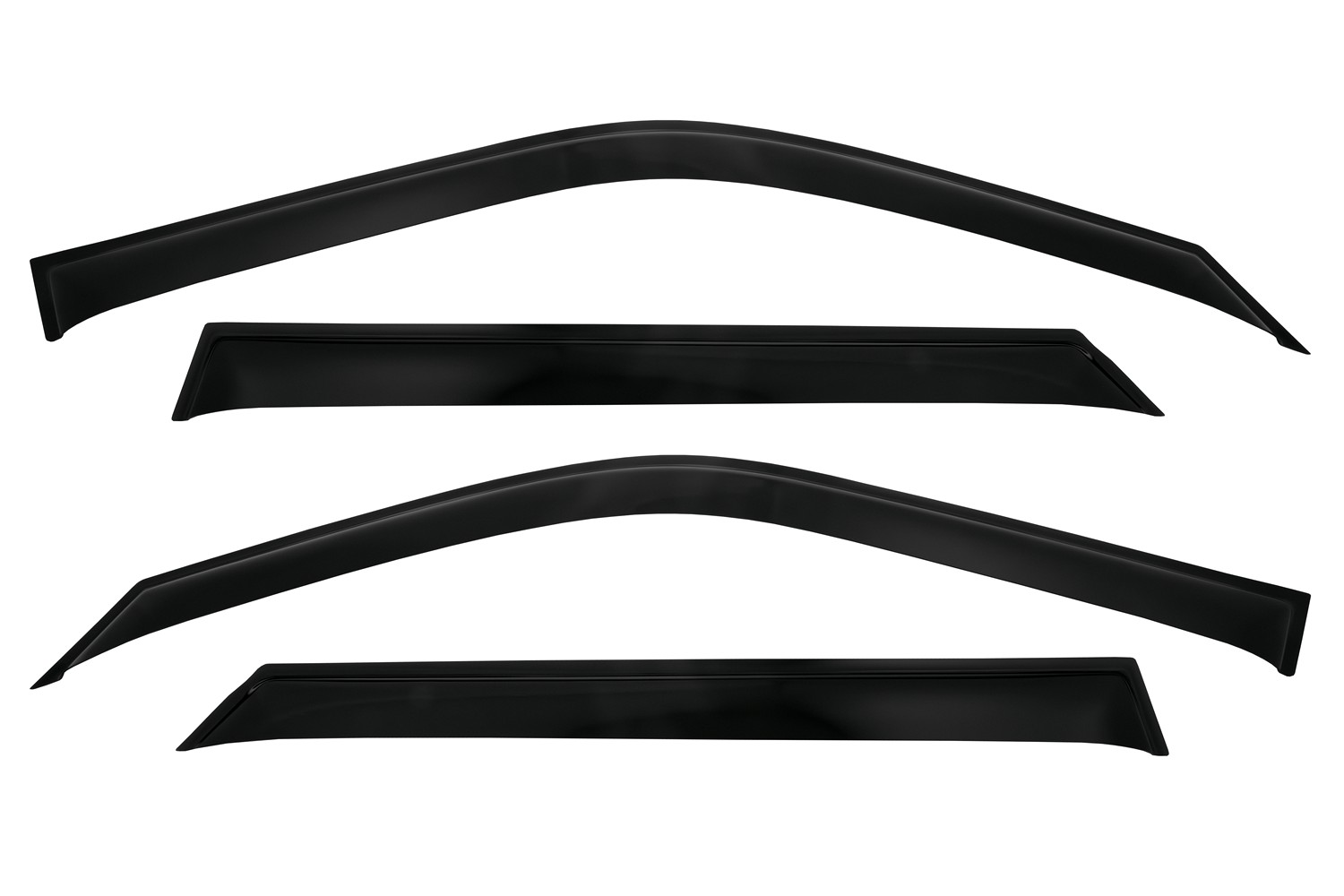 Дефлекторы окон для CHANGAN CS95 кроссовер 2019- (рестайлинг), накладной / CHANGAN CS95 кроссовер 2023- (рестайлинг 2) / Чанган Сиэс 95