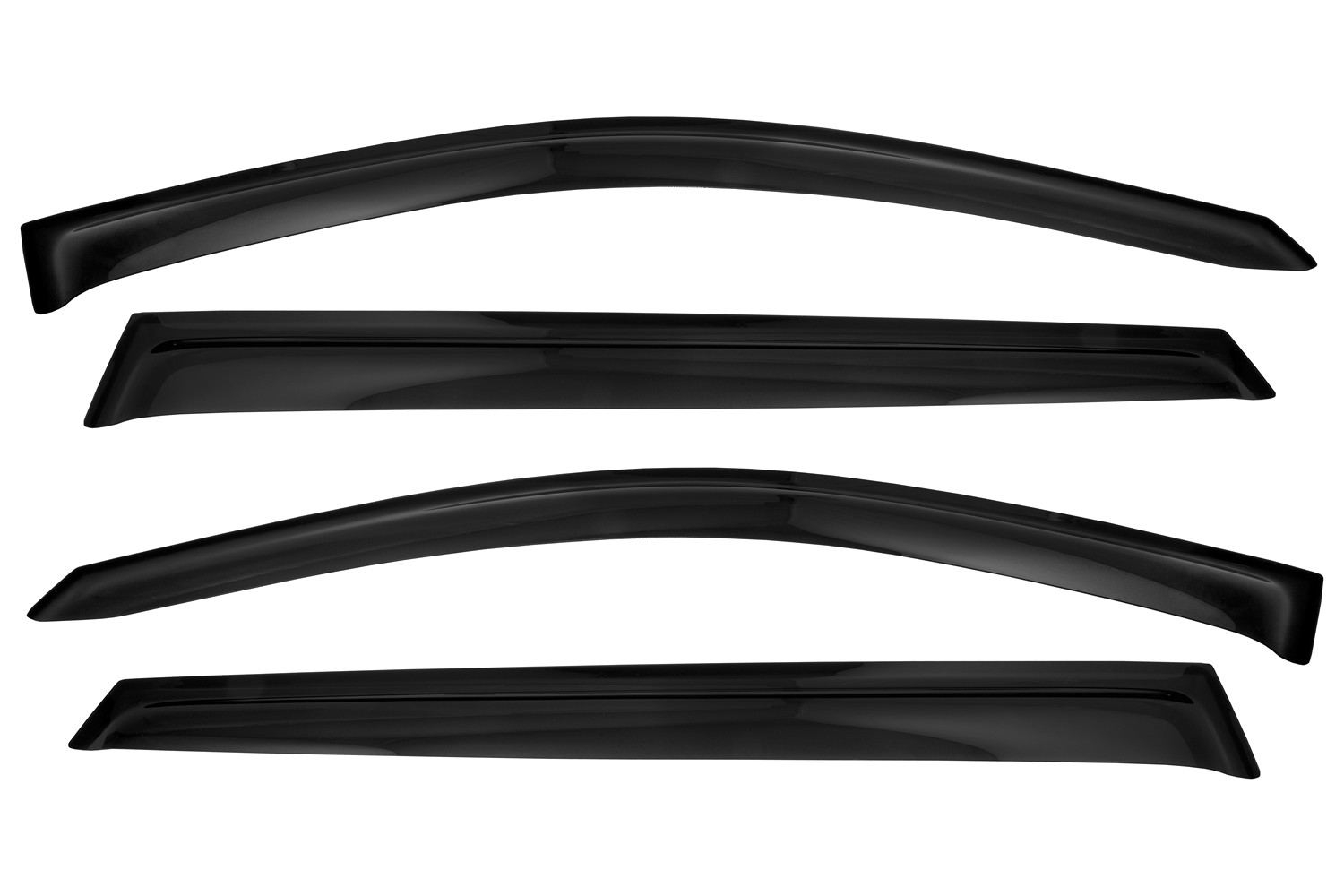 Дефлекторы окон для CHERY TIGGO 4 PRO кроссовер (2021-) (накладной) 4 Про / Черри Тигго 4 Про