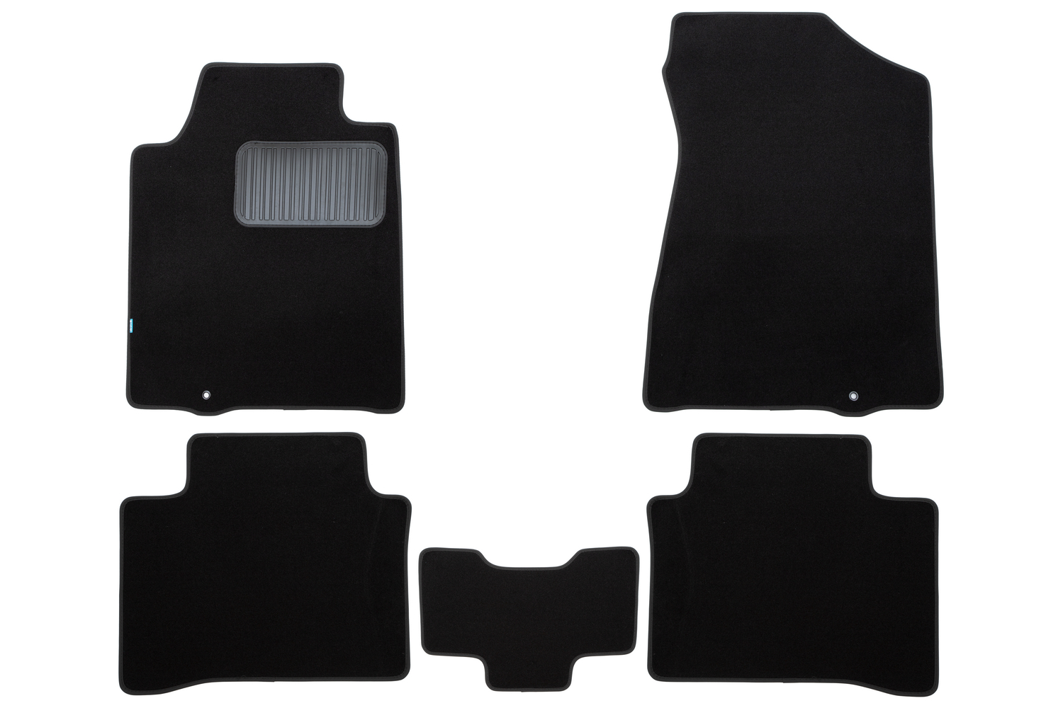 Коврики в салон Klever Premium NISSAN Teana II 2008-2011, 2011-2014, сед., 5 шт. (текстиль) / Ниссан Теана