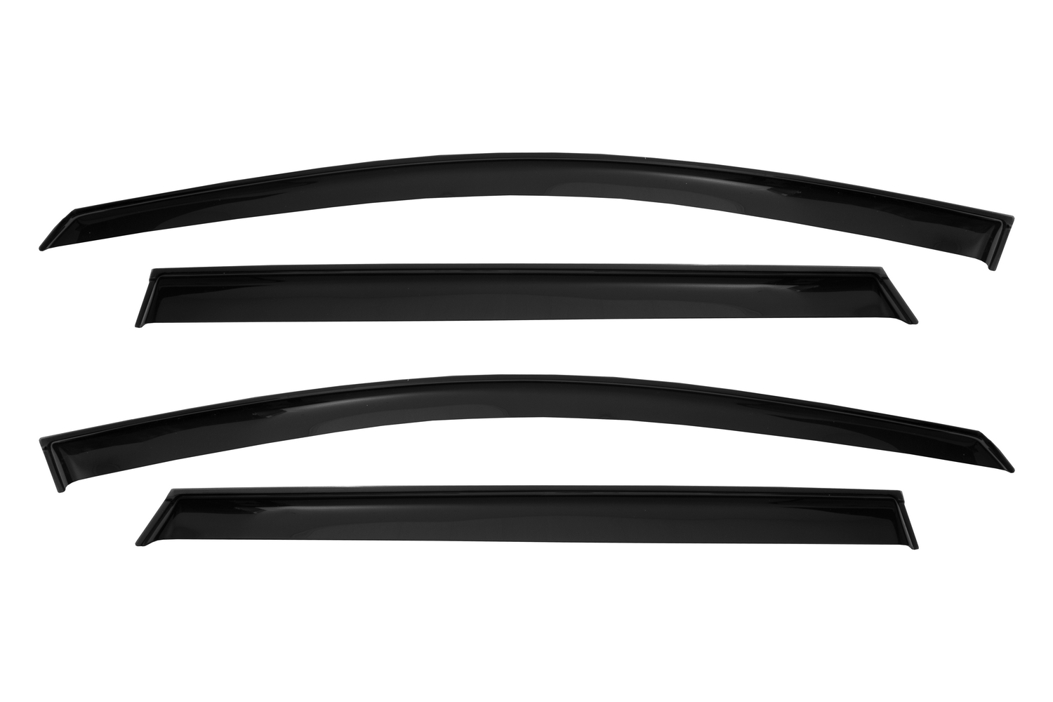 Дефлектор окон (НАКЛАДНОЙ скотч 3М) 4 шт., для MAZDA CX-9 II внедорожник, 2016- / Мазда СХ-9