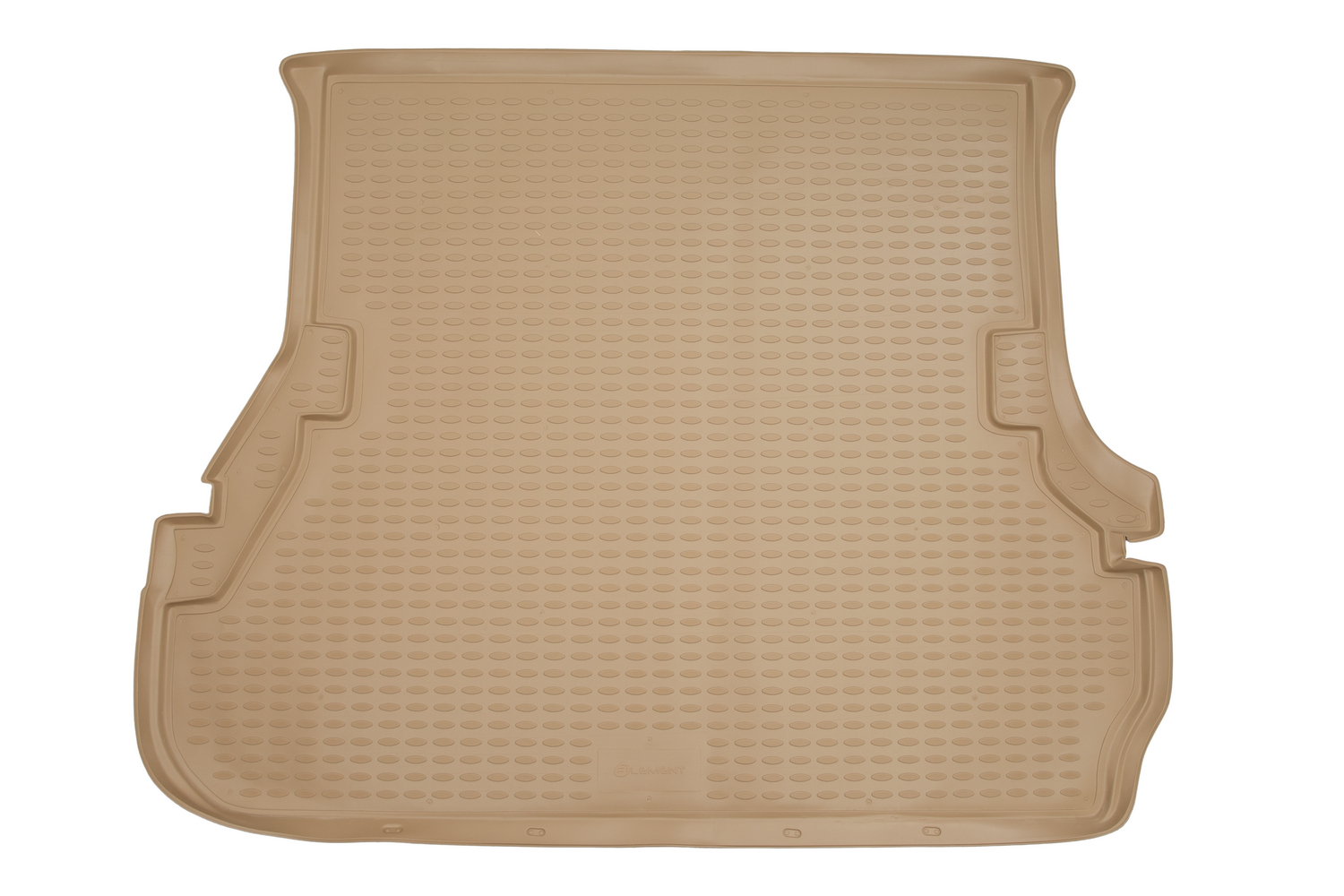 Коврик в багажник TOYOTA Land Cruiser 100 1998-2007, внед. (полиуретан, бежевый) / Тойота Ленд крузер