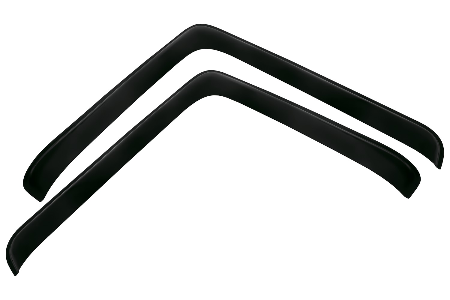 Дефлекторы окон для SHACMAN X3000 2020- (2 шт.), накладной / Шакман Х3000