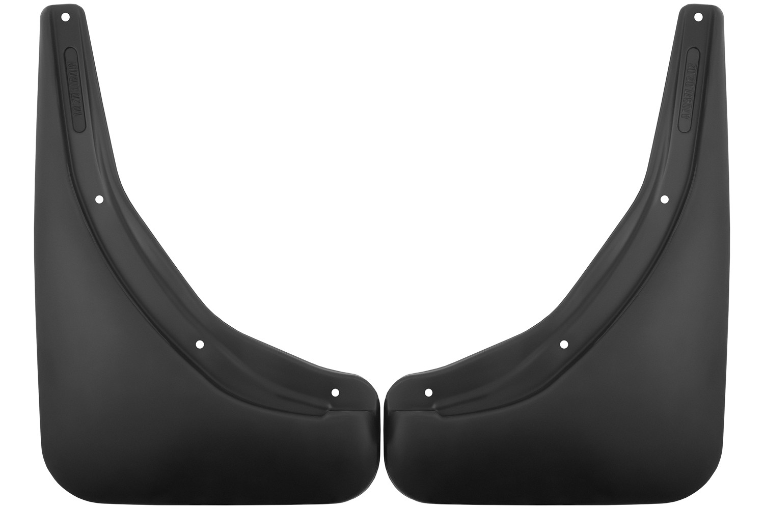 Брызговики задние для  TOYOTA Land Cruiser Prado 250 (2.7 бензин) 2023 - 2 шт.(optimum) в пакете / Тойота Ленд крузер прадо