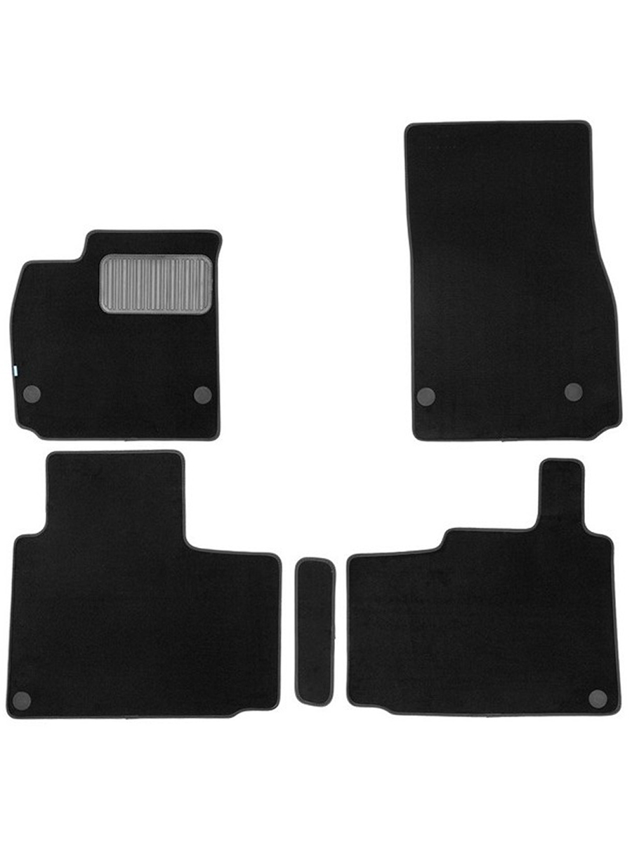 Коврики ворсовые для Avatr 11 2022–, внед.,5 шт. на 4-х и 5 мест, коврики текстильные в салон Klever Premium