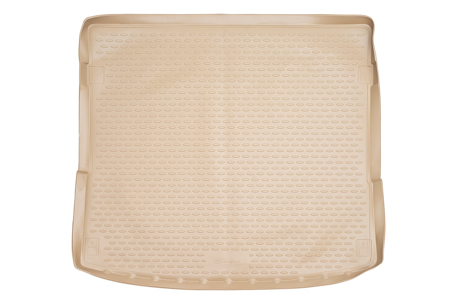 Коврик в багажник AUDI Q7 2005-2014,кросс. (полиуретан, бежевый) / Ауди Ку7