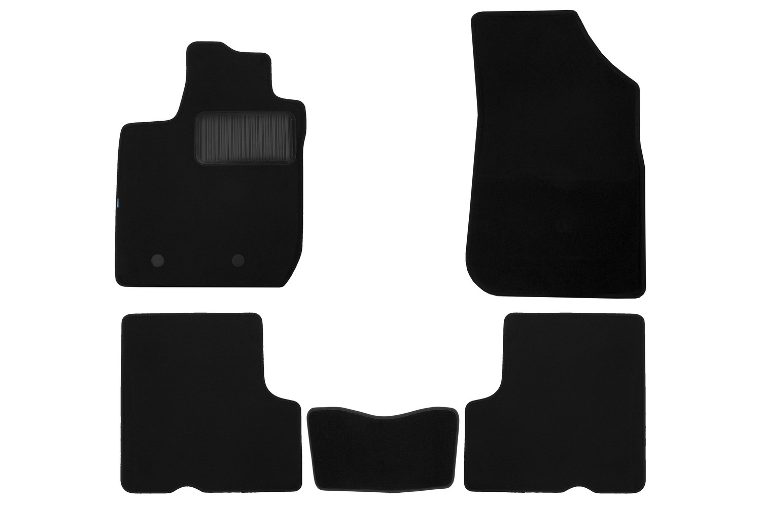 Коврики в салон Klever Premium RENAULT Duster 2021-, кросс., 5 шт. (текстиль) / Рено Дастер