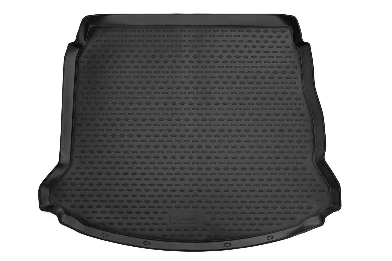 Коврик автомобильный подходит для Renault Espace V, 2015- минивэн 5/7-местный; 3-й ряд опущен (полиуретан)