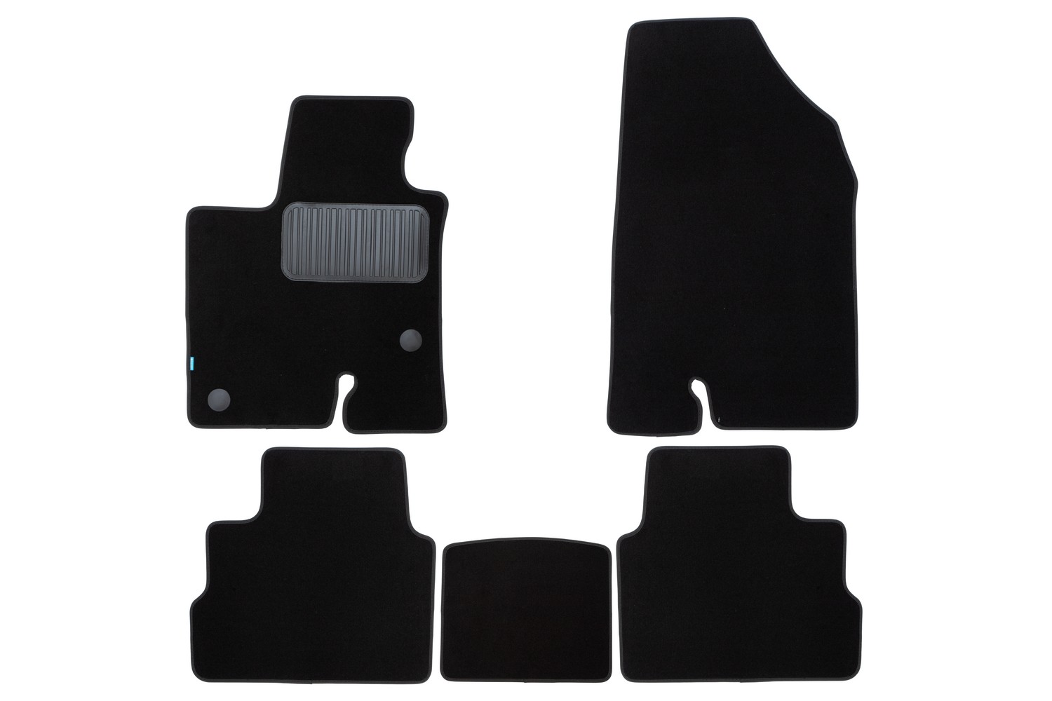 Коврики в салон Klever Premium HAVAL Dargo 2022- кросс., 5шт. (текстиль) / Хавал Дарго