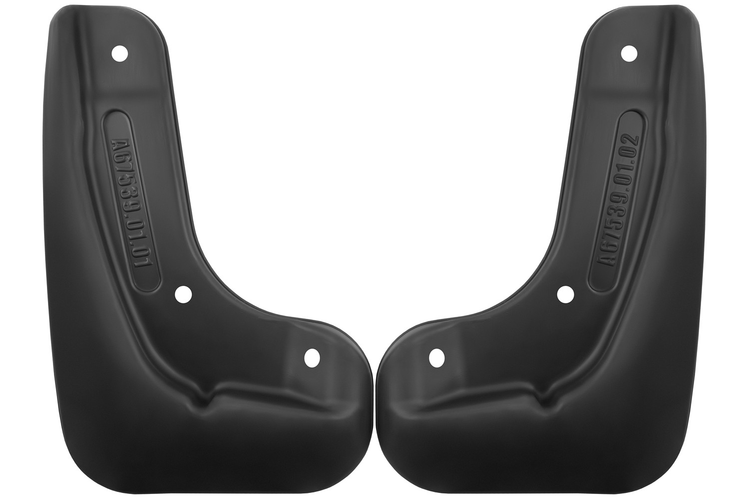 Брызговики передние для  JAC JS6  2022 - 2 шт.(optimum) в пакете / Джак ДЖС6