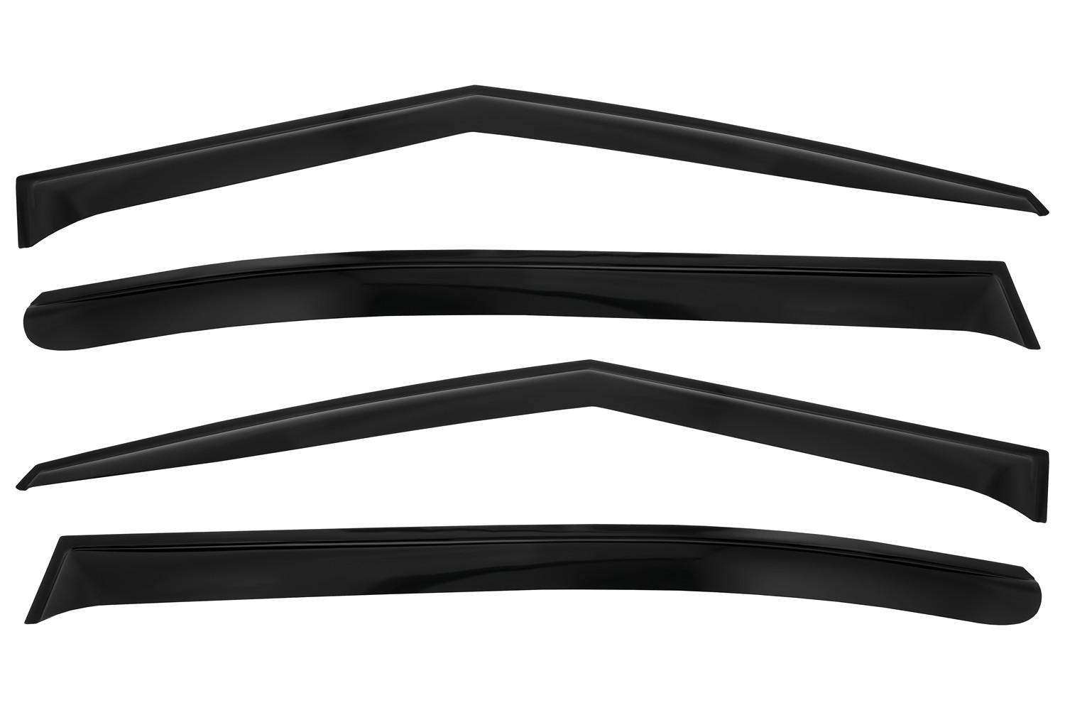 Дефлекторы окон для Дефлектор окон (накладной скотч 3М) 4 шт. GAC GS3 2024- кроссовер  / Гак ГС3