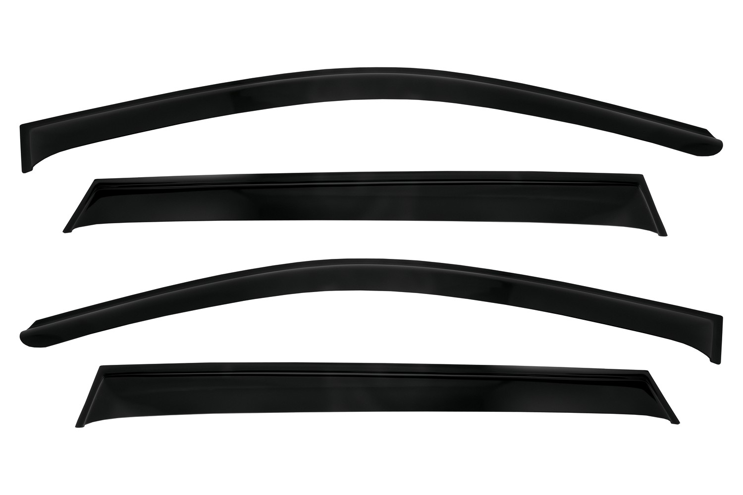 Дефлекторы окон для BAIC X35 кроссовер 2019-,накладной) / Икс 35 / БАИК Икс 35