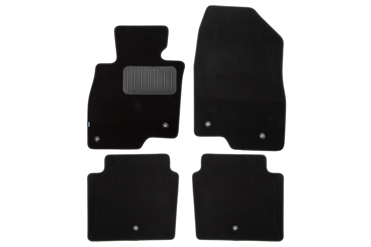 Коврики в салон Klever Premium MAZDA 6, 2015-2018, сед., 4 шт. (текстиль) / Мазда