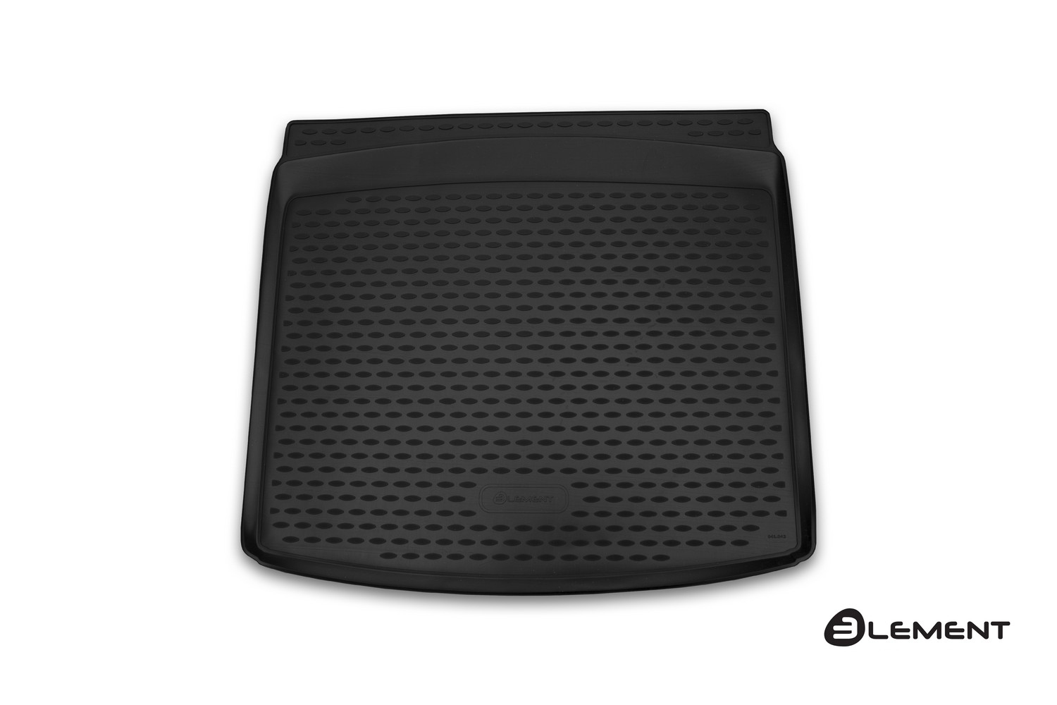 Коврик в багажник для RENAULT Kaptur (I, Ip) 2016-, 2WD (для комплектаций без фальш-пола), 1 шт. (полиуретан) / Рено Каптюр