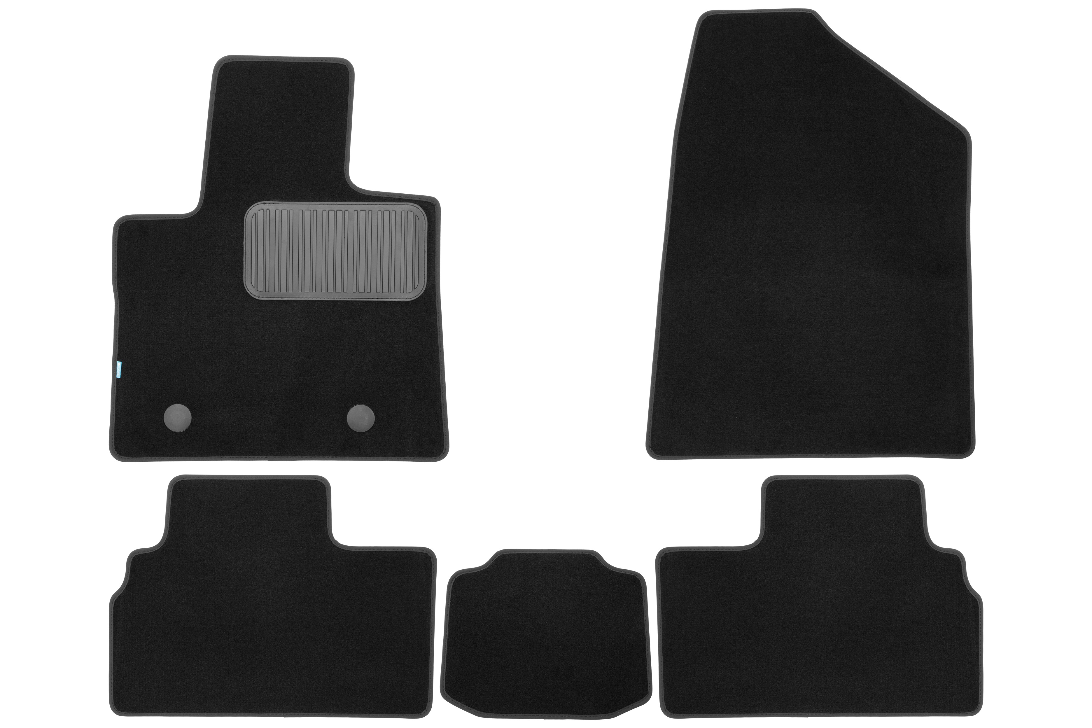 Коврики в салон Klever Premium CHANGAN UNI-V 2022- сед., 5шт. (текстиль) / Чанган Юни-В