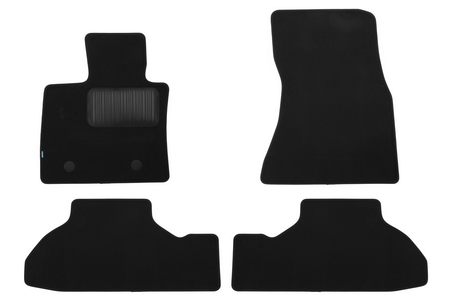 Коврики в салон Klever Premium BMW X6 F16 2014-2020, кросс., 4 шт. (текстиль) / БМВ Х6