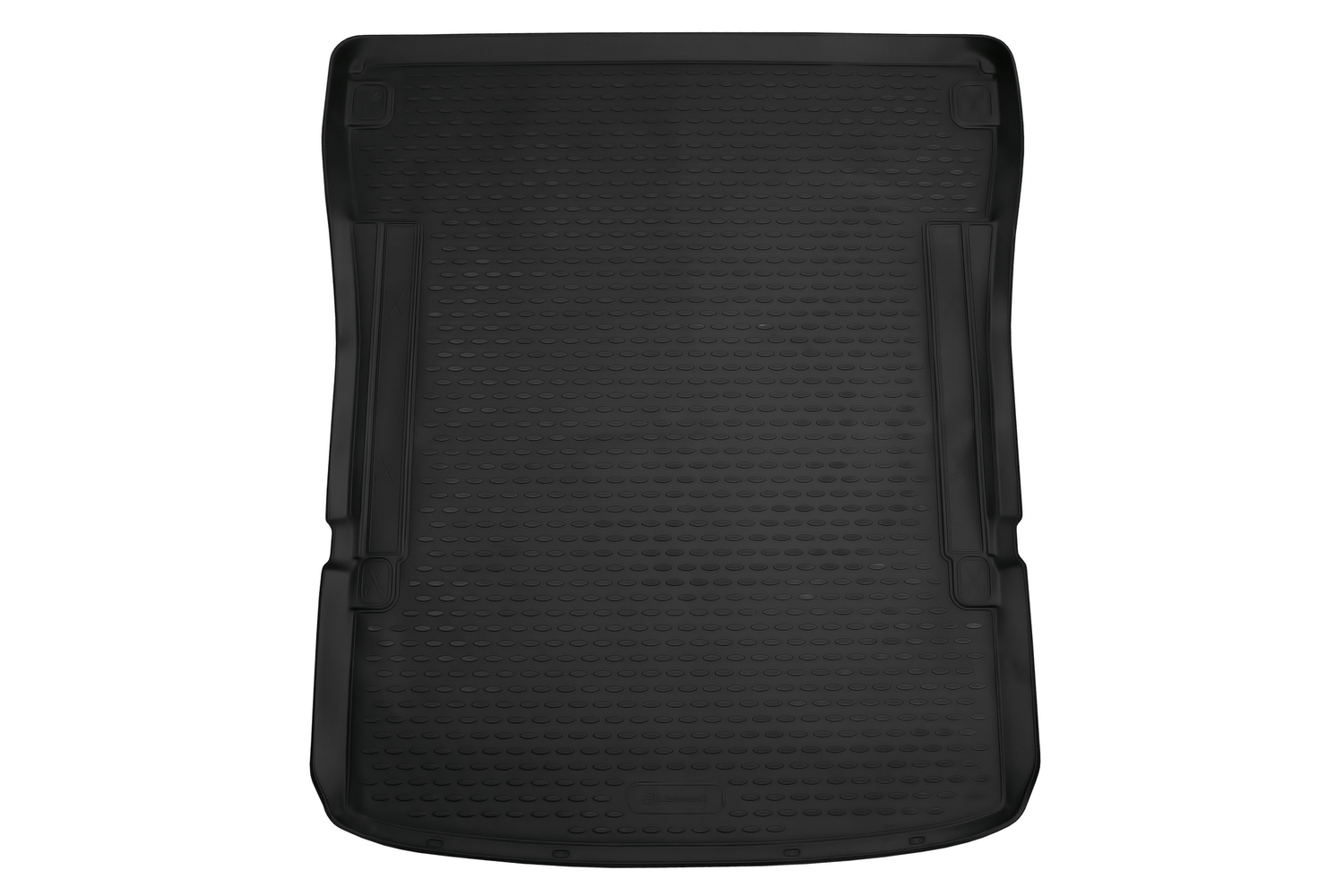 Коврик 3D автомобильный подходит для VOLKSWAGEN Caddy Maxi 2007-, компактвэн 5/7 мест, за вторым рядом, Европа, 1шт. (полиуретан)