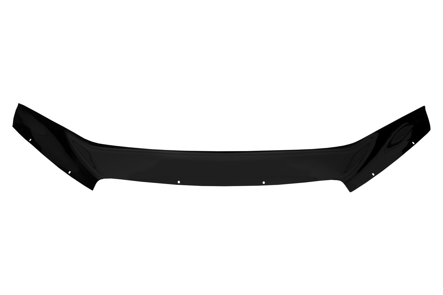 Дефлектор капота (ЕВРО крепеж) для CHEVROLET AVEO II (Т300) 2011-2015 седан/хэтчбек / Шевроле Авео