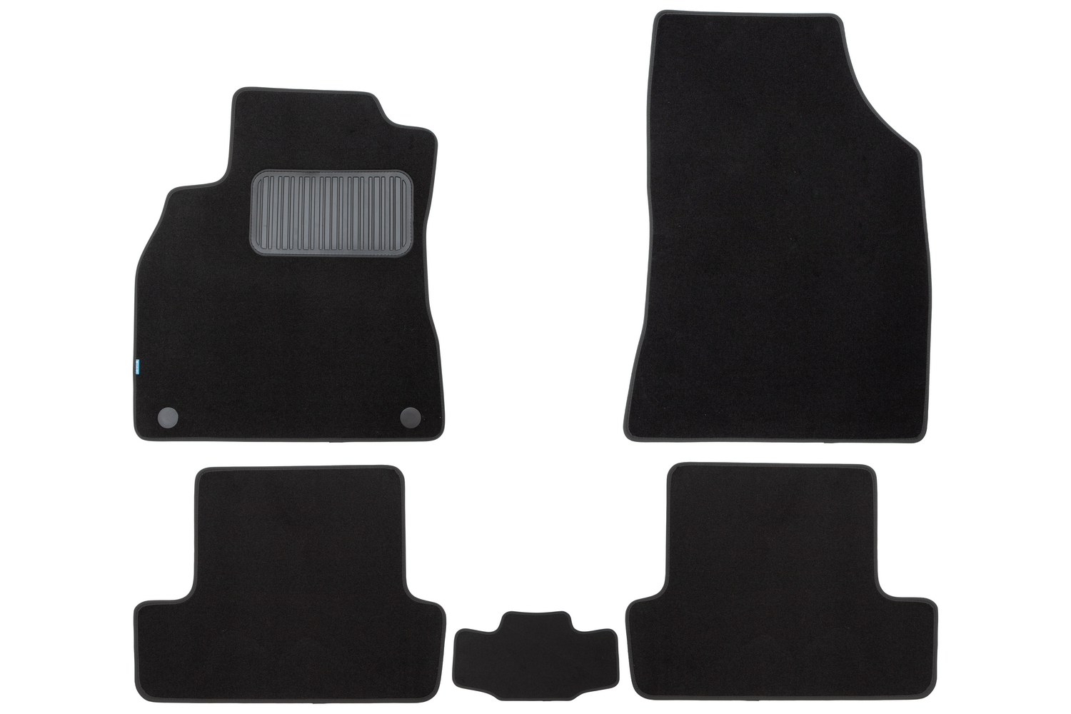 Коврики в салон Klever Premium RENAULT Megane III 2010-2014, 2012-2014, 2014-2016, xb., 5 шт. (текстиль) / Рено Меган