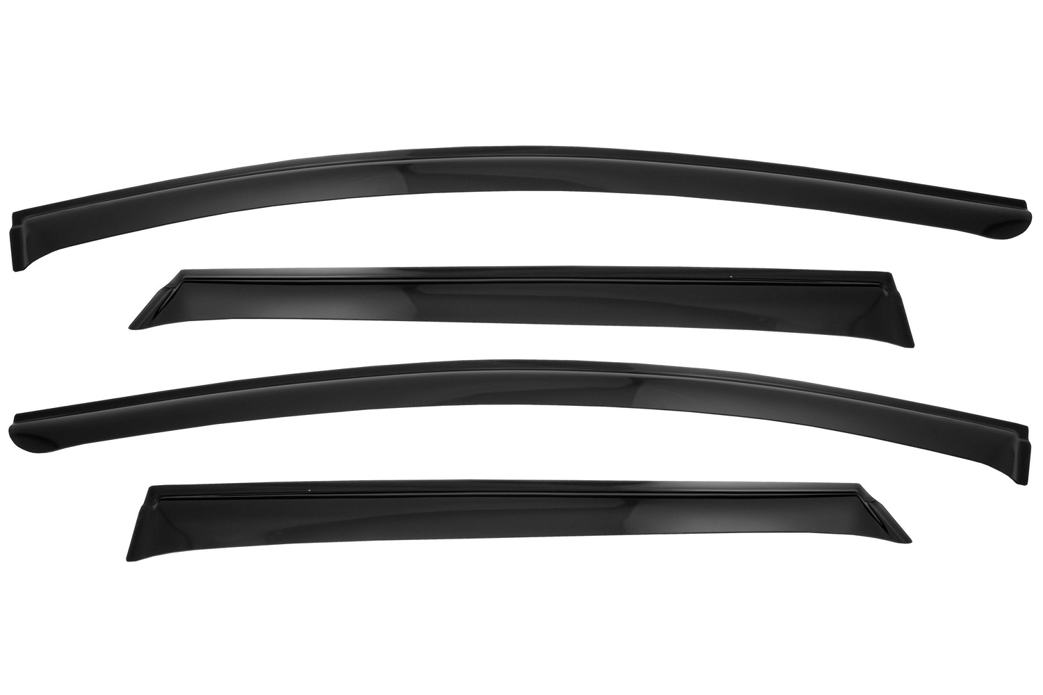 Дефлектор окон (НАКЛАДНОЙ скотч 3М) 4 шт., для FORD FOCUS III 2011-, универсал / Форд Фокус