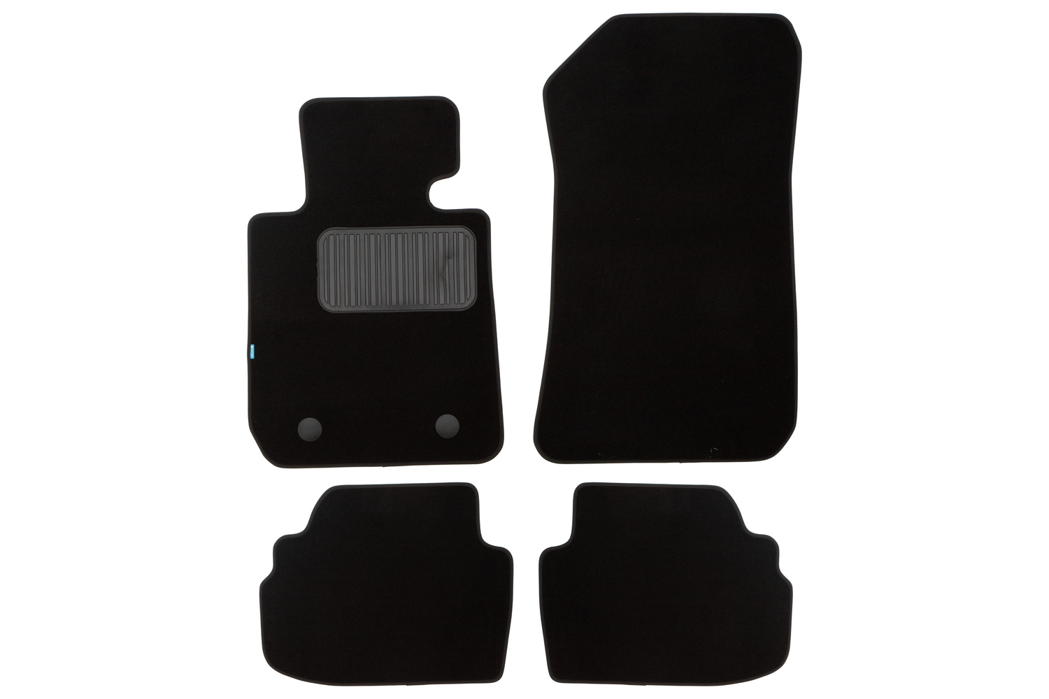 Коврики в салон Klever Premium BMW 3 купе E92 АКПП 2005-2010, 2008-2013, куп., 4 шт. (текстиль) / БМВ Тройка