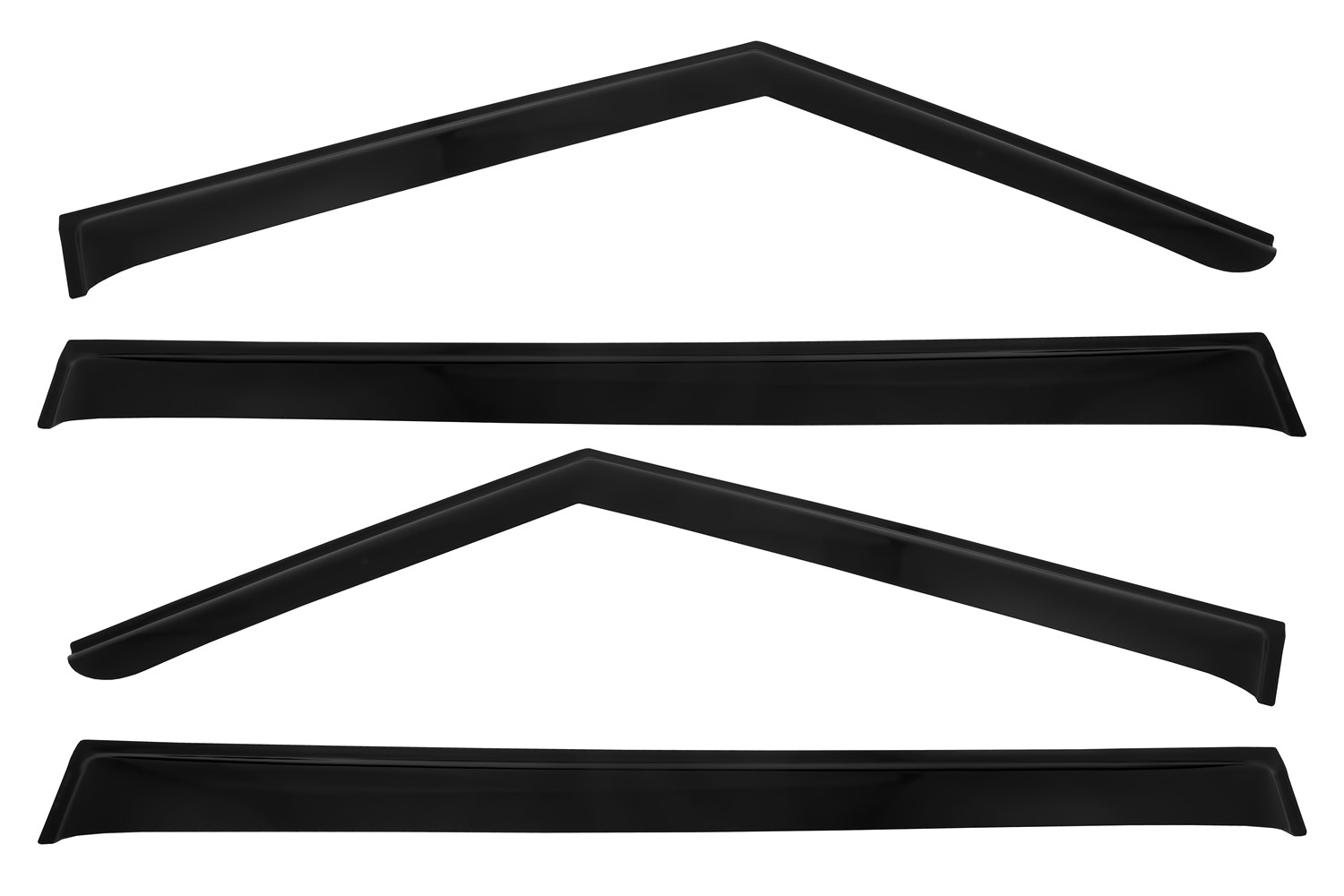 Дефлекторы окон для (накладной скотч 3М) 4 шт. JETOUR T2 2023- внедорожник 5 дв. / Джитур / Джитур Т2