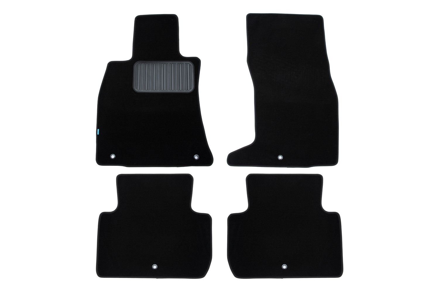 Коврики в салон Klever Premium KIA Stinger 2020-, лифтбек, 4 шт. (текстиль) / Киа Стингер