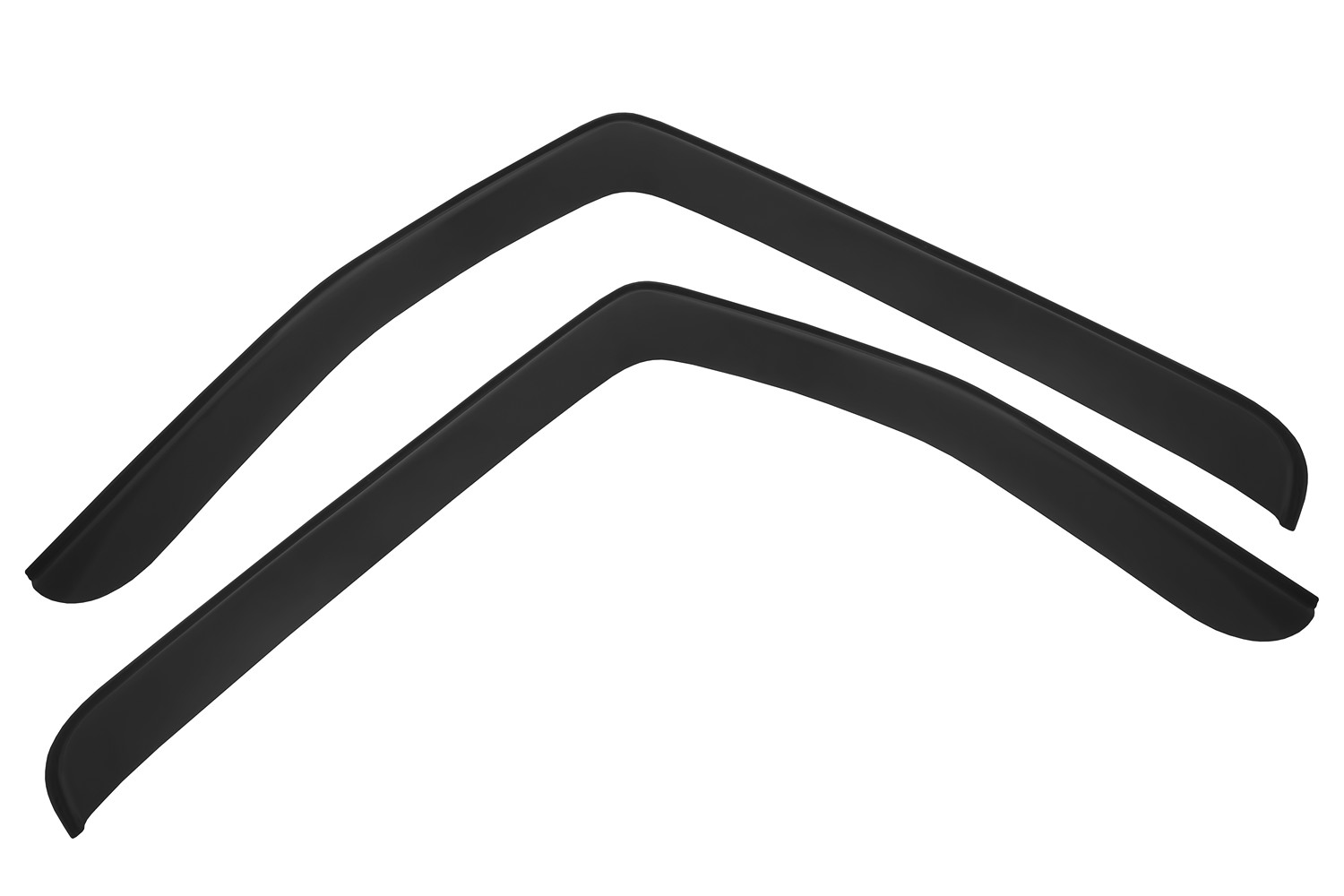 Дефлекторы окон для FAW J6 2007- (2 шт.), накладной / ФАВ Джей 6