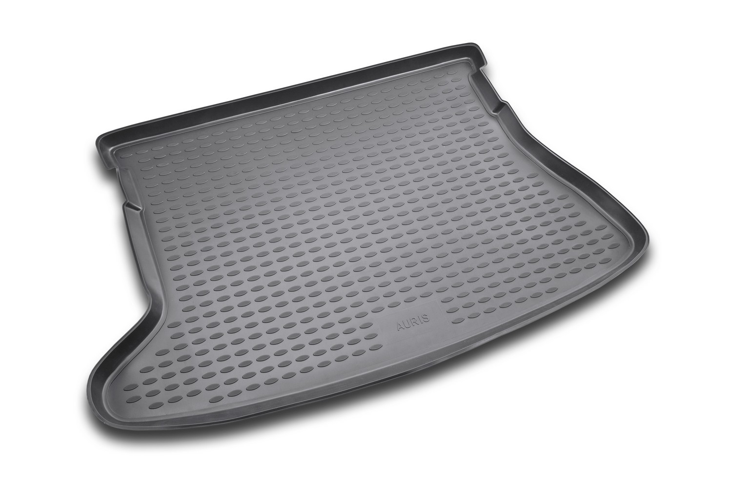 Коврик в багажник TOYOTA Auris 03/2007-, хб. (полиуретан, серый) / Тойота Аурис