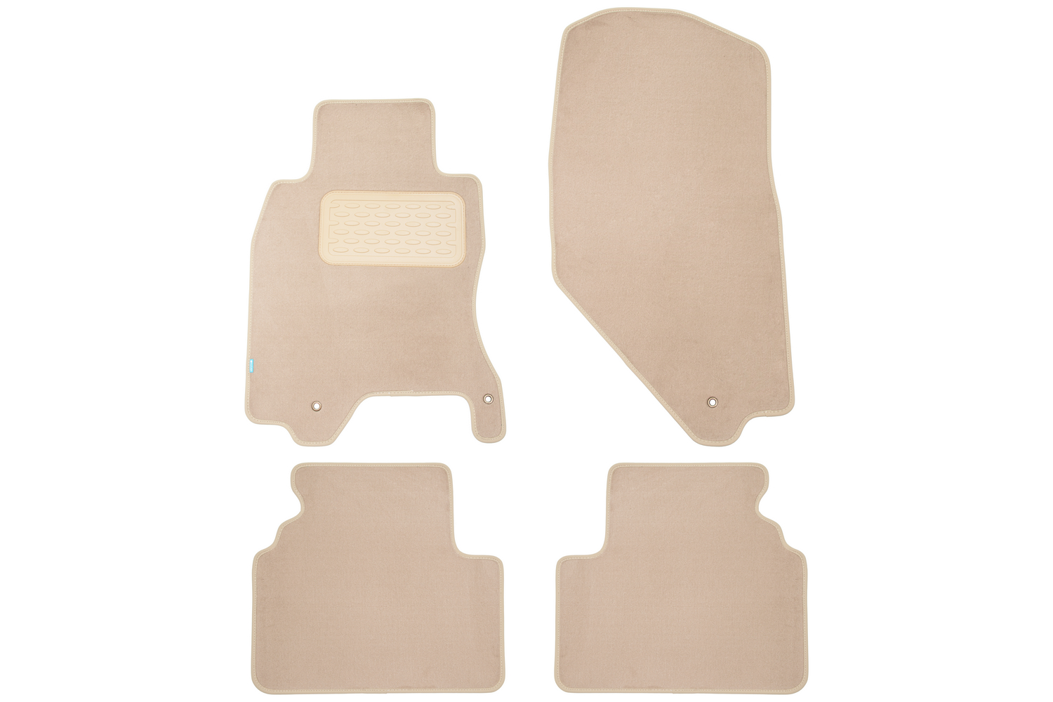 Коврики в салон Klever Premium INFINITI G 2006-2013, сед., 4 шт. (текстиль, бежевые) / Инфинити Джи