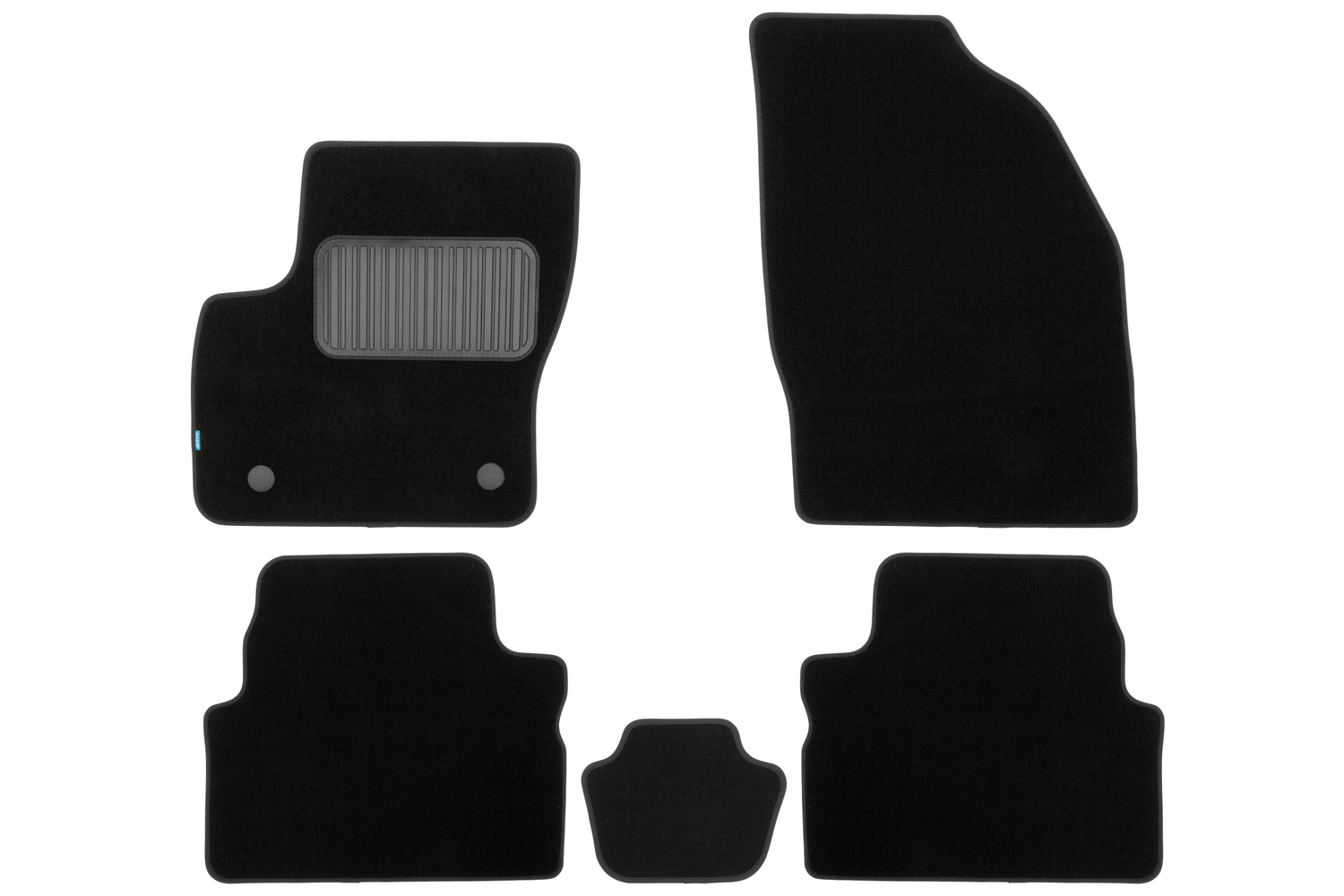 Коврики в салон Klever Premium FORD Kuga АКПП 2008-2012, внед., 5 шт. (текстиль) / Форд Куга