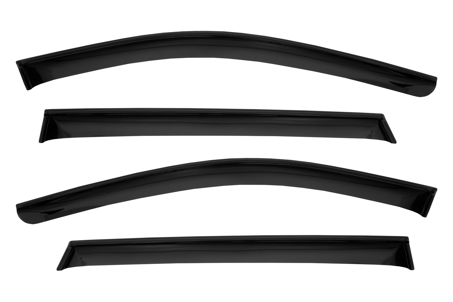 Дефлектор окон (НАКЛАДНОЙ скотч 3М) 4 шт. для NISSAN X-TRAIL III (Т32) 2013- кроссовер / Ниссан Х Трейл