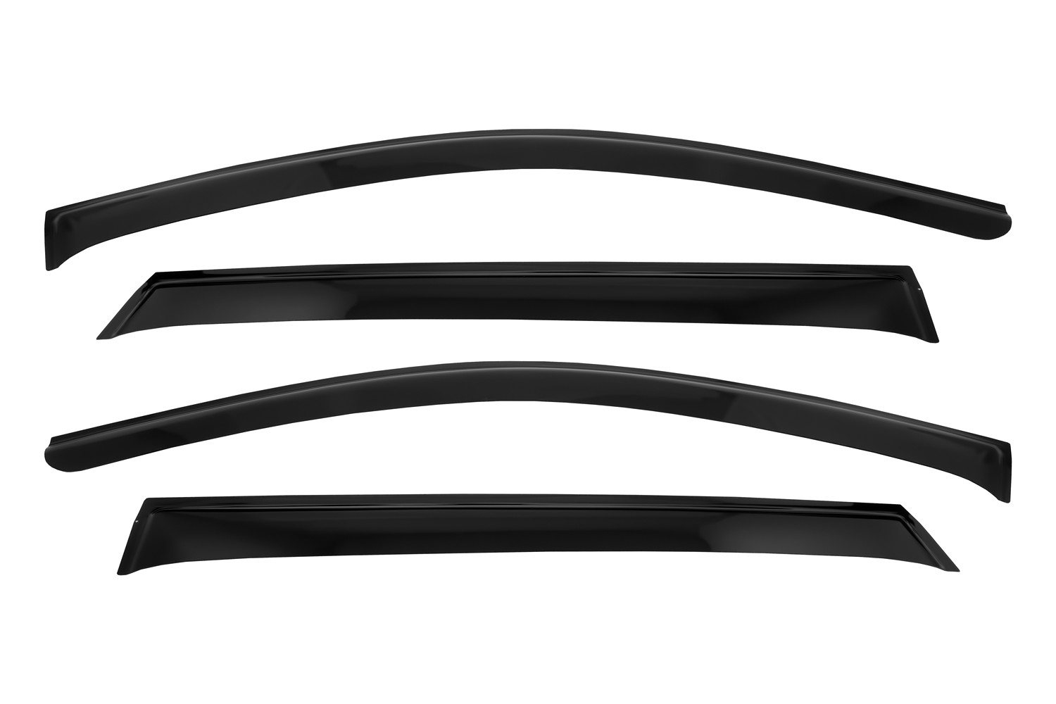 Дефлекторы окон для CHANGAN CS55 PLUS  Рестайлинг 2021-н.в. / Uni-S 2024-н.в., накладной / Чанган КС55ПЛЮС, ЮНИ-С