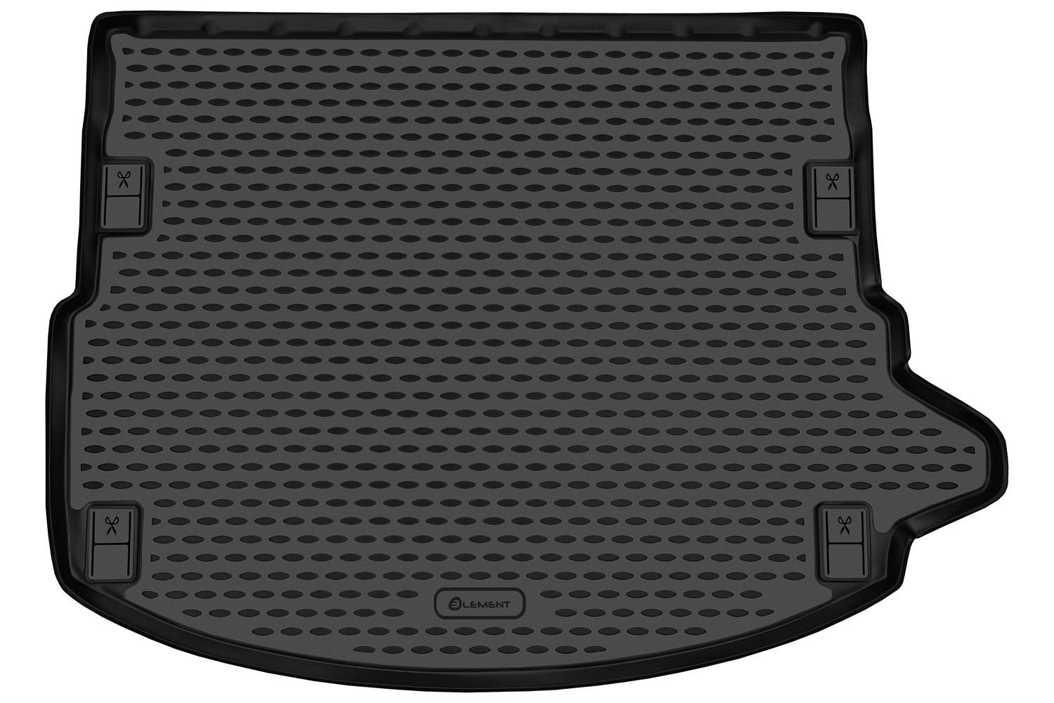 Коврик автомобильный, подходит для LAND ROVER Discovery Sport, 2014-, 5 мест, внед., adaptive, 1 шт. (полиуретан)