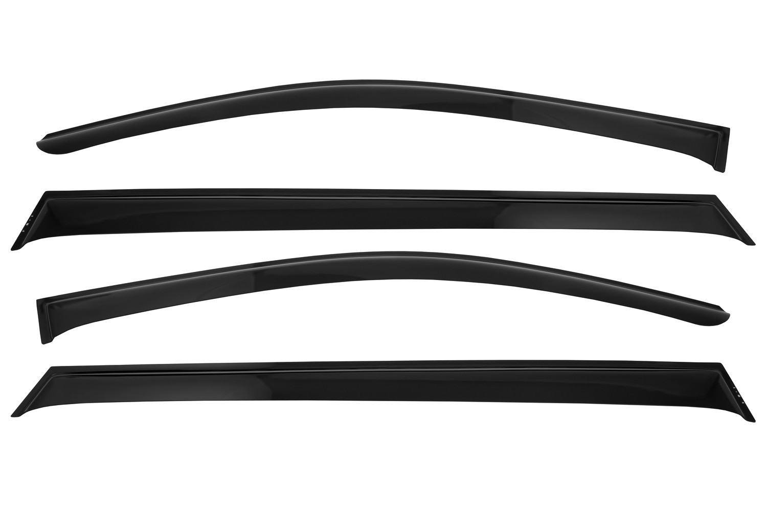 Дефлектор окон (НАКЛАДНОЙ скотч 3М), 4 шт., для CHANGAN CS75 FL, 2018-, кроссовер / Чанган 75