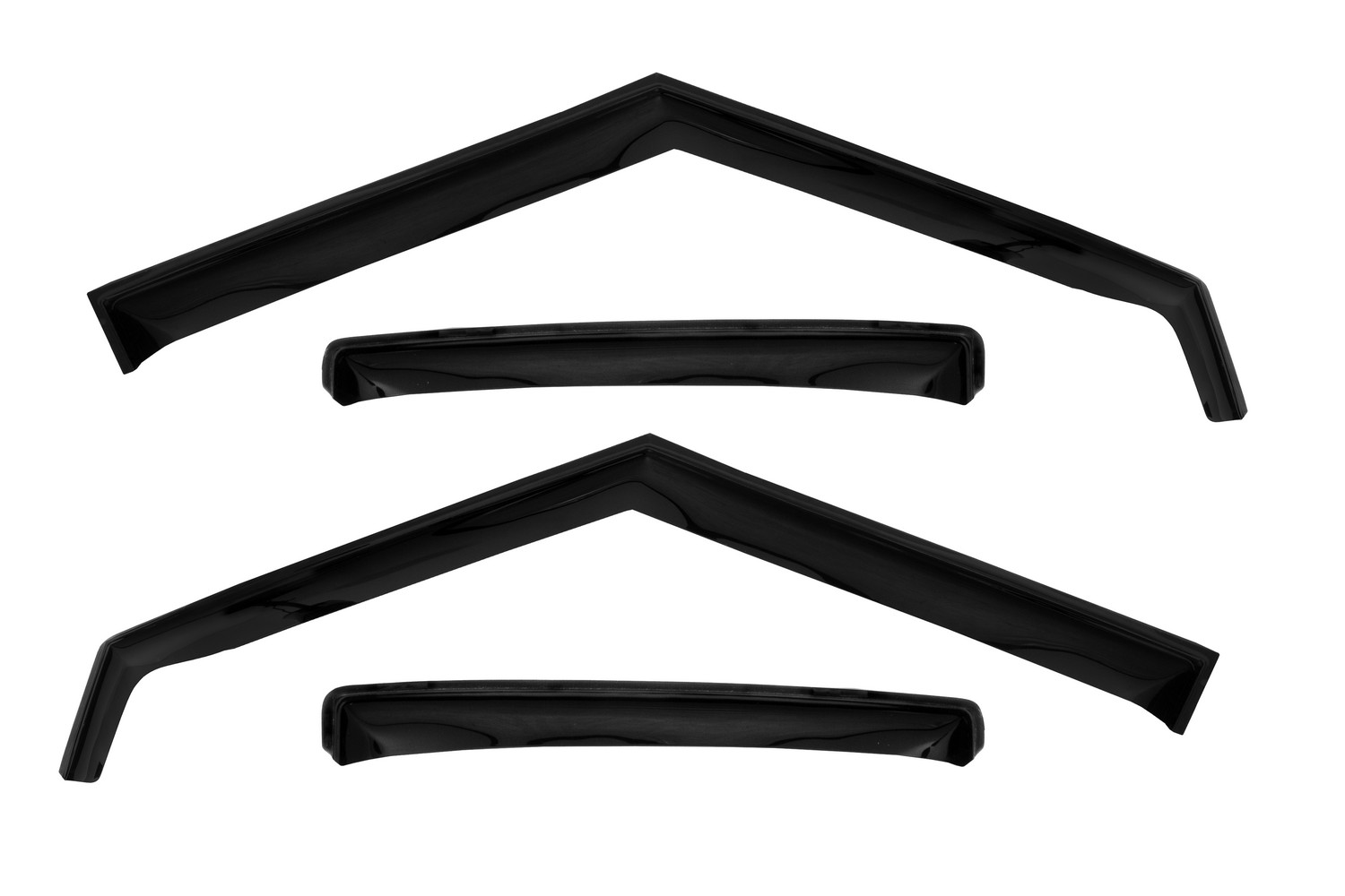 Дефлектор окон (ВСТАВНОЙ ПОД РЕЗИНКУ), 4 шт., для HYUNDAI Creta II, 2021-, кроссовер / Solaris HYUNDAI CRETA 2022 - / Хендай Крета