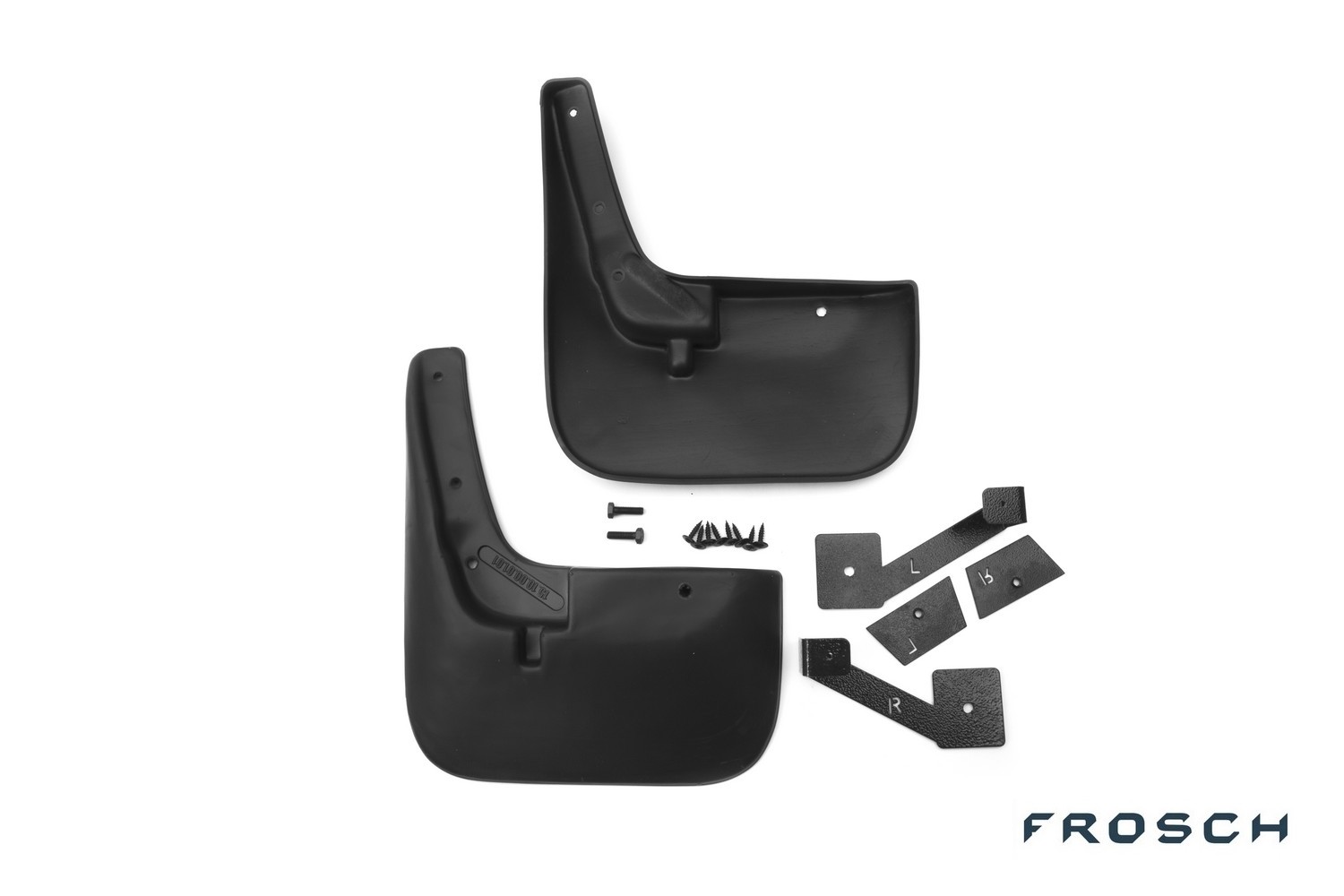 Брызговики передние FIAT Ducato, 2000-2012 фург. 2 шт. (optimum) в коробке в коробкев коробке(установка без подкрылка) / Фиат Дукато