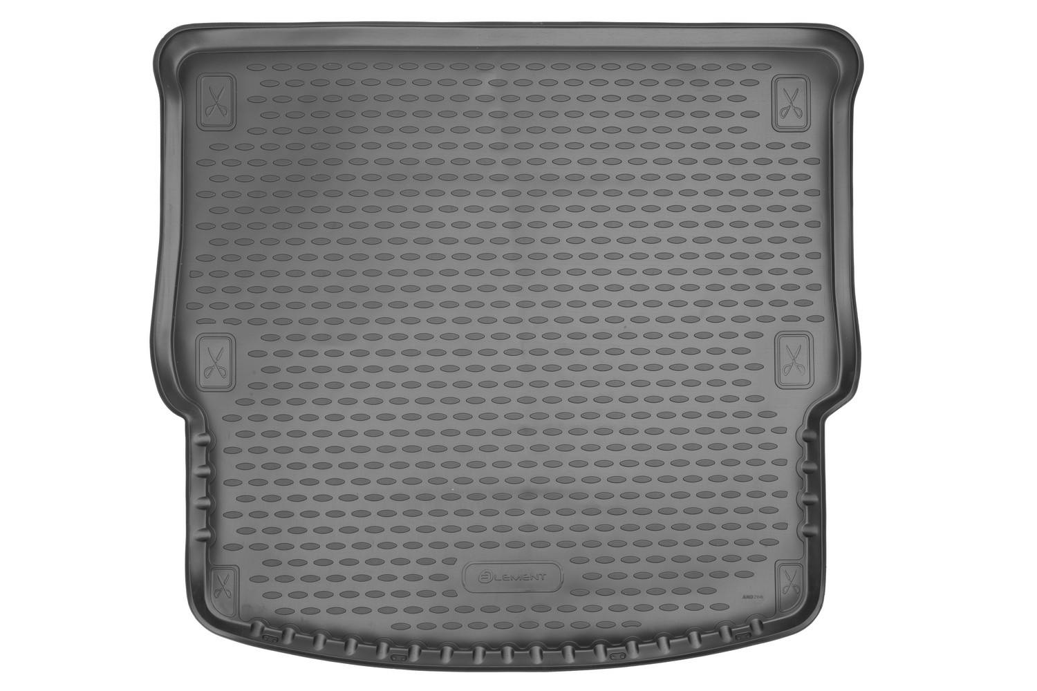 Коврик автомобильный подходит для CHEVROLET Blazer 2019- кроссовер, Behind 2nd row, USA, 1шт. (полиуретан)