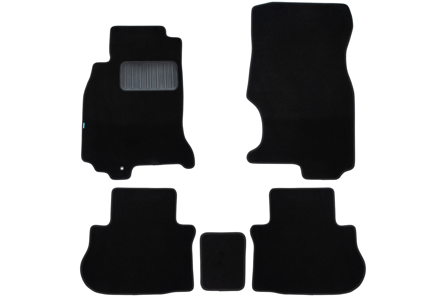 Коврики в салон Klever Premium INFINITI FX АКПП 2002-2006, 2006-2009, кросс., 5 шт. (текстиль) / Инфинити ФХ