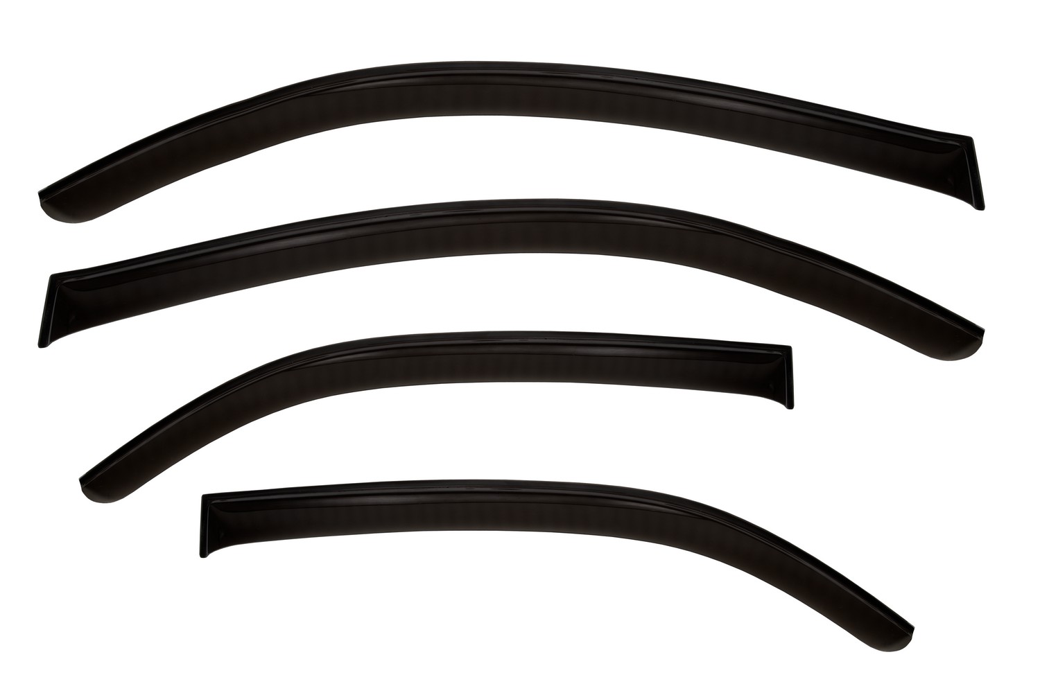 Дефлектор окон (НАКЛАДНОЙ скотч 3М) 4 шт., для DONGFENG AX4 2019-, кроссовер / Донг Фенг АХ4 / ДонгФенг АХ4