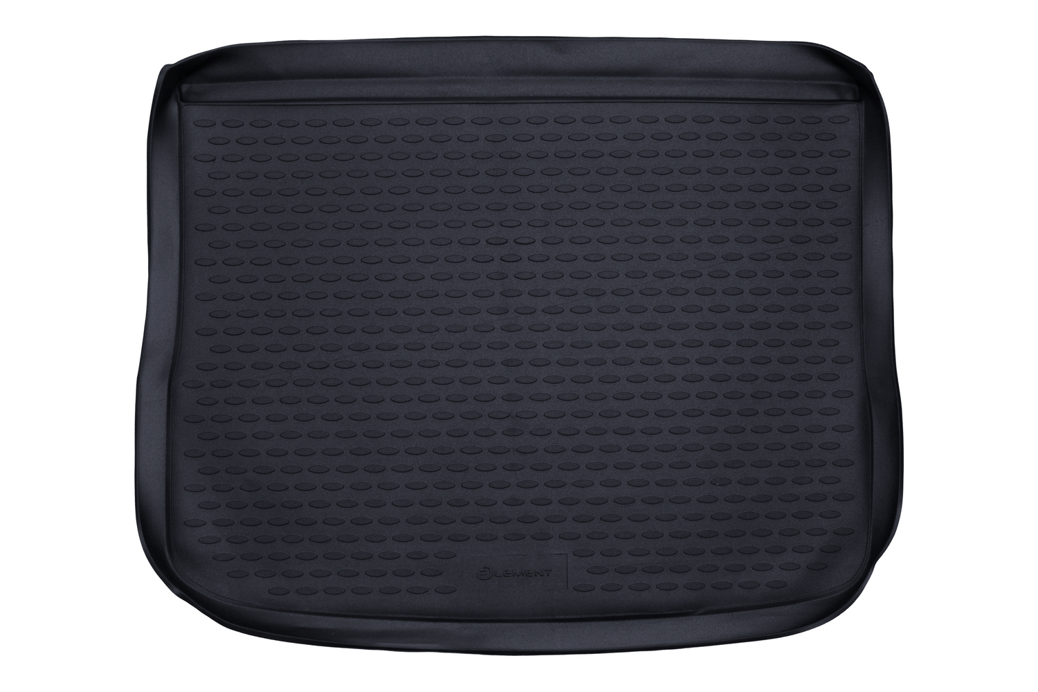 Коврик в багажник VW Tiguan 2007-2016,  кросс. (полиуретан, серый) / Фольксваген Тигуан