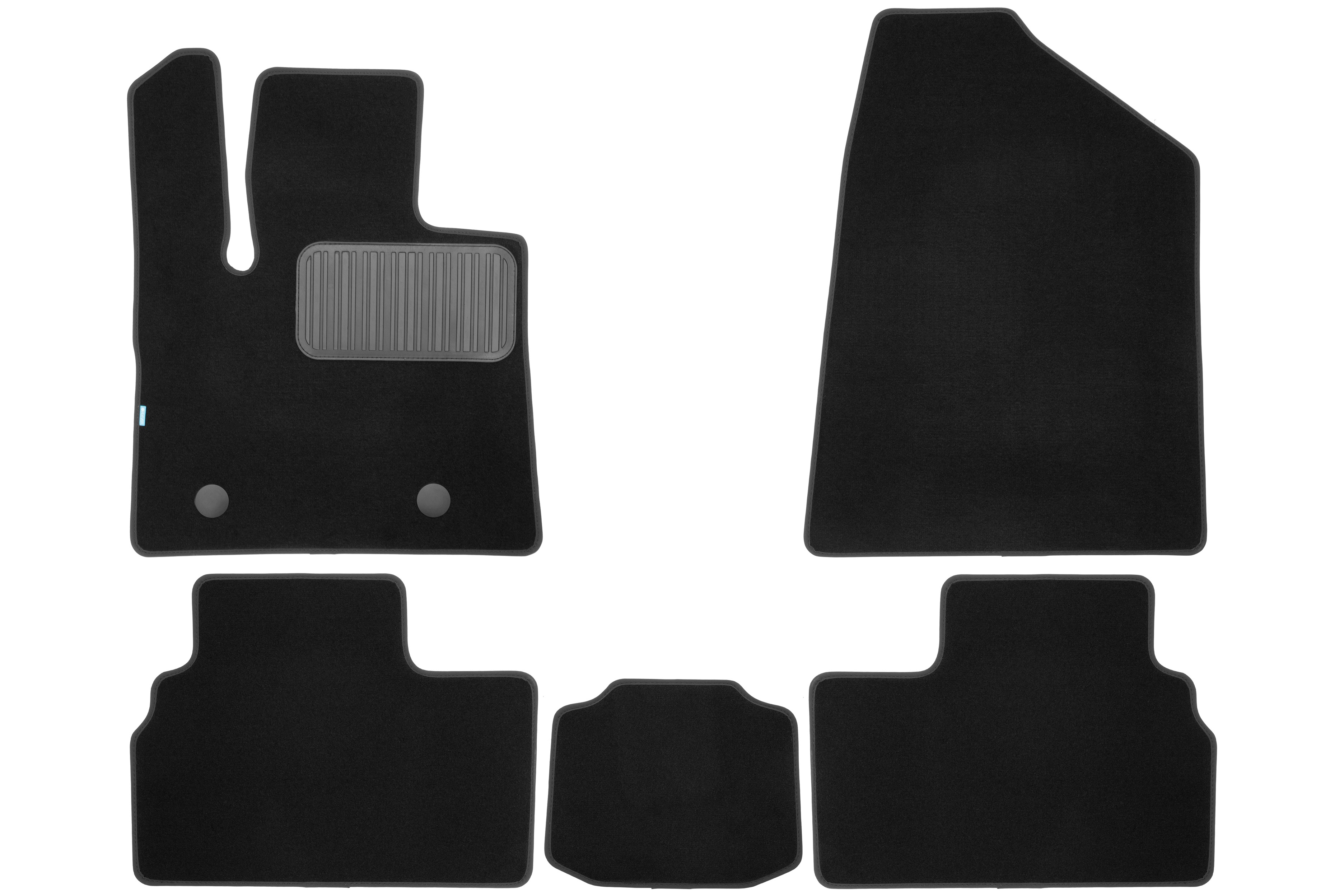 Коврики в салон Klever Premium CHANGAN UNI-T 2020- кросс., 5шт. (текстиль) / Чанган Юни-Т