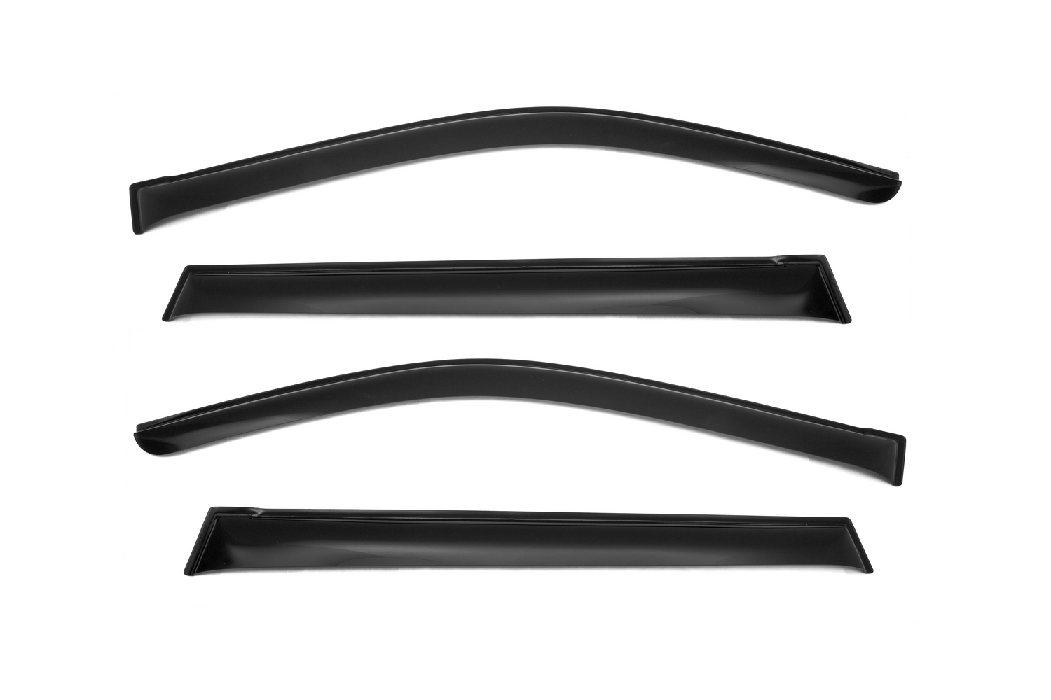 Дефлектор окон (НАКЛАДНОЙ скотч 3М) 4 шт. для LEXUS GX II 460 2009- внедорожник / Лексус GХ