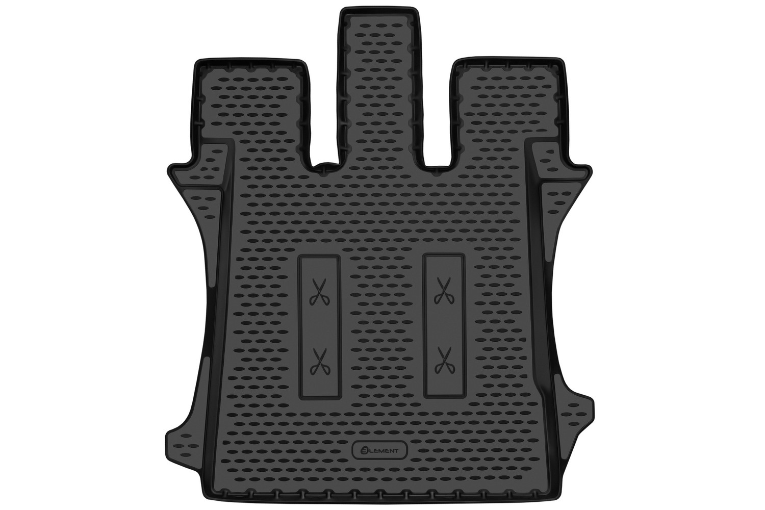 Коврик в багажник для HONDA Freed (II) 2016-н.в., правый руль для капитанских сидений, Компактвэн, 1шт. (полиуретан) / Хонда Фрид