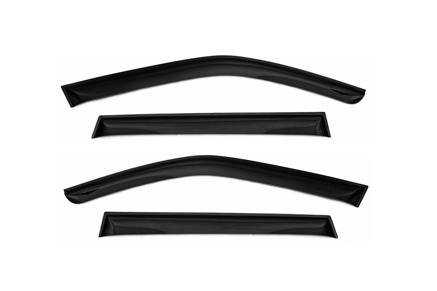 Дефлектор окон (НАКЛАДНОЙ скотч 3М) 4 шт. для SUBARU FORESTER III (SH) 2007-2013 кроссовер / Субару Форестер