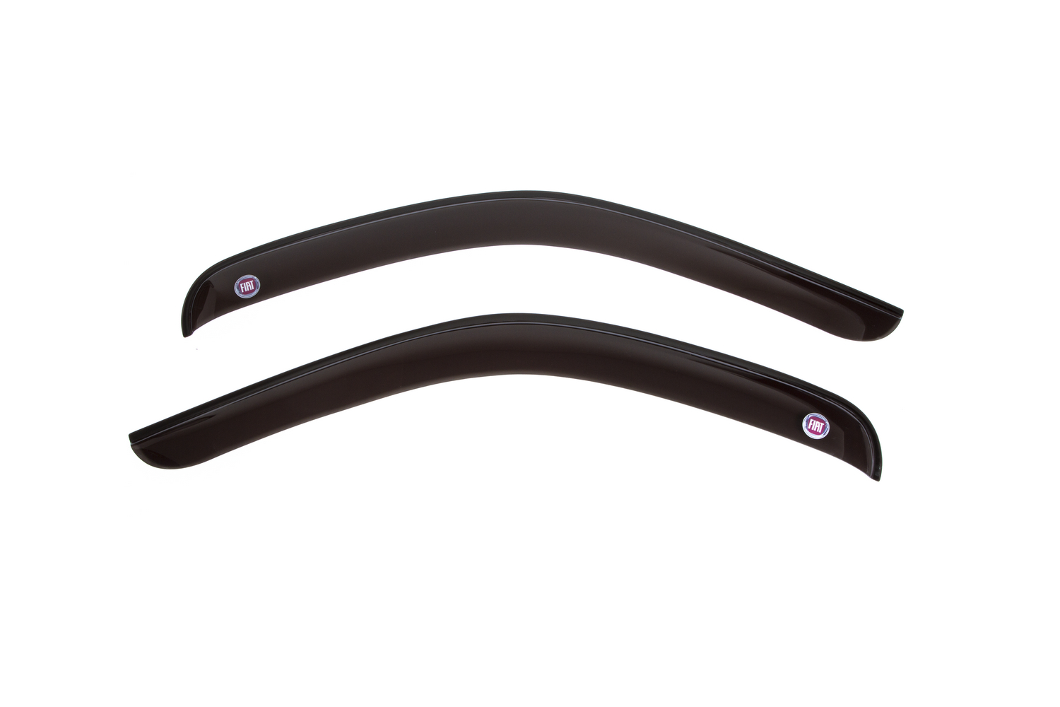 Дефлекторы окон для FIAT Ducato III (кузов 250) 2006- (2 шт.), накладной / Фиат Дукато