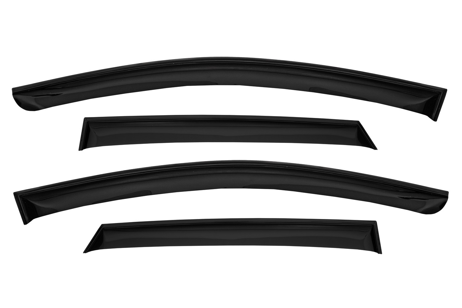 Дефлектор окон (НАКЛАДНОЙ скотч 3М) 4 шт., для ЛАДА VESTA универсал, 2017- / Лада Веста