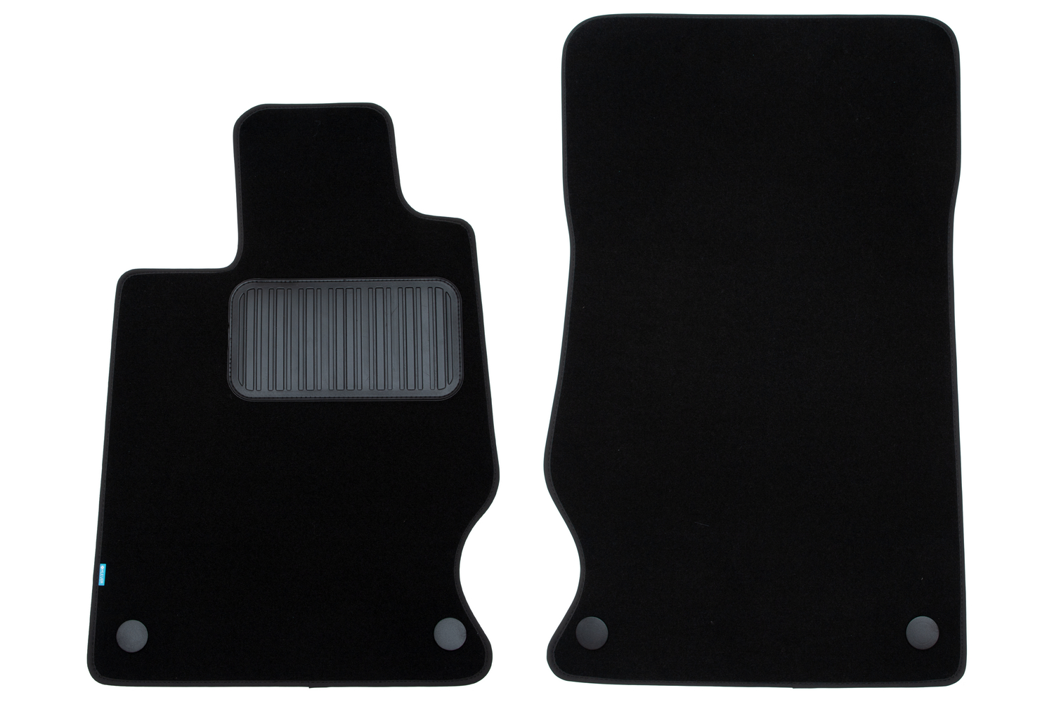 Коврики в салон Klever Premium MERCEDES-BENZ R230 (SL-Class) 2001-2006, 2006-2008, 2008-2011, род., 2 шт. (текстиль) / Мерседес Бенц SL класс