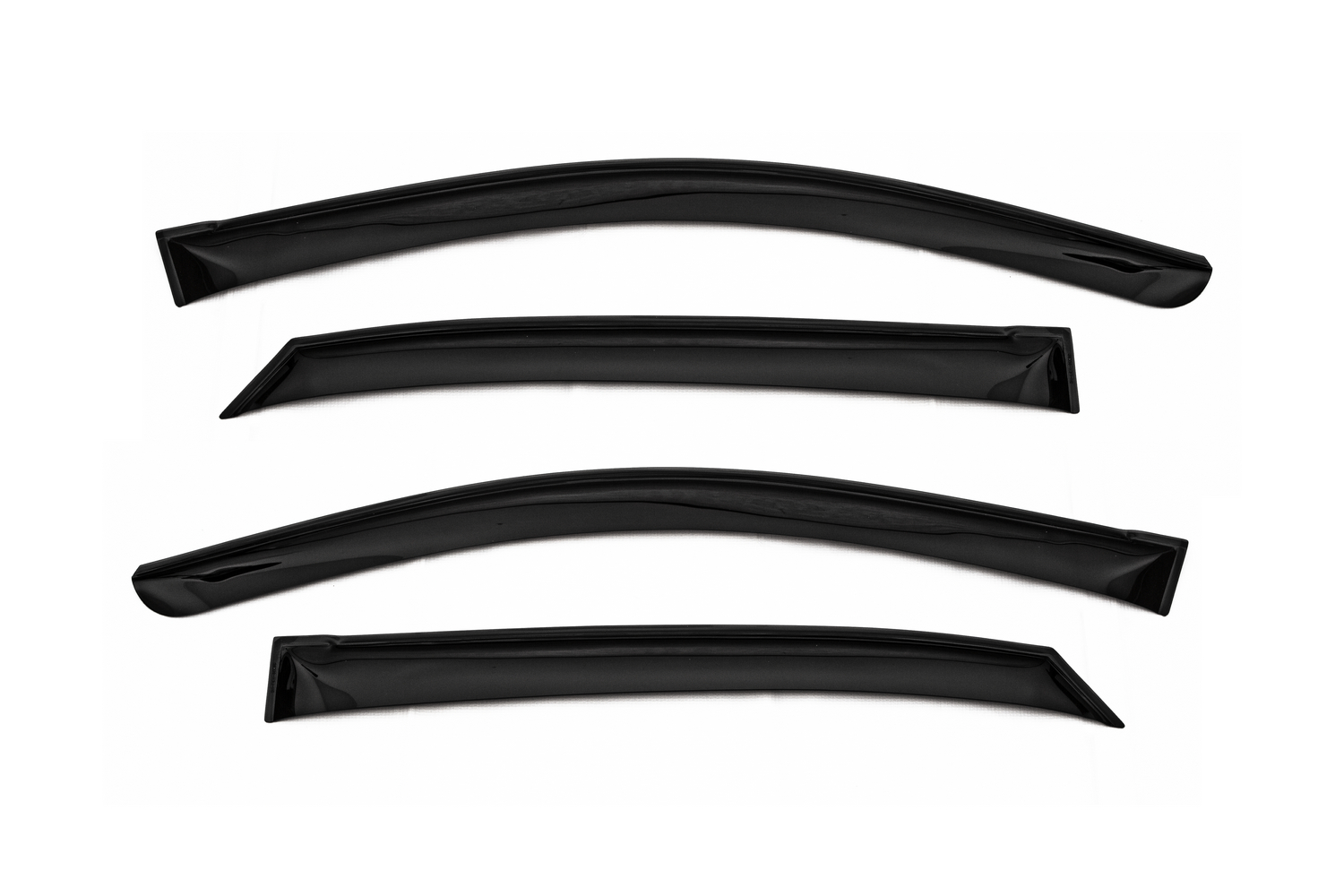 Дефлектор окон (НАКЛАДНОЙ скотч 3М) 4 шт. для LEXUS RX II 330 2003-2009 внедорожник / Лексус РХ