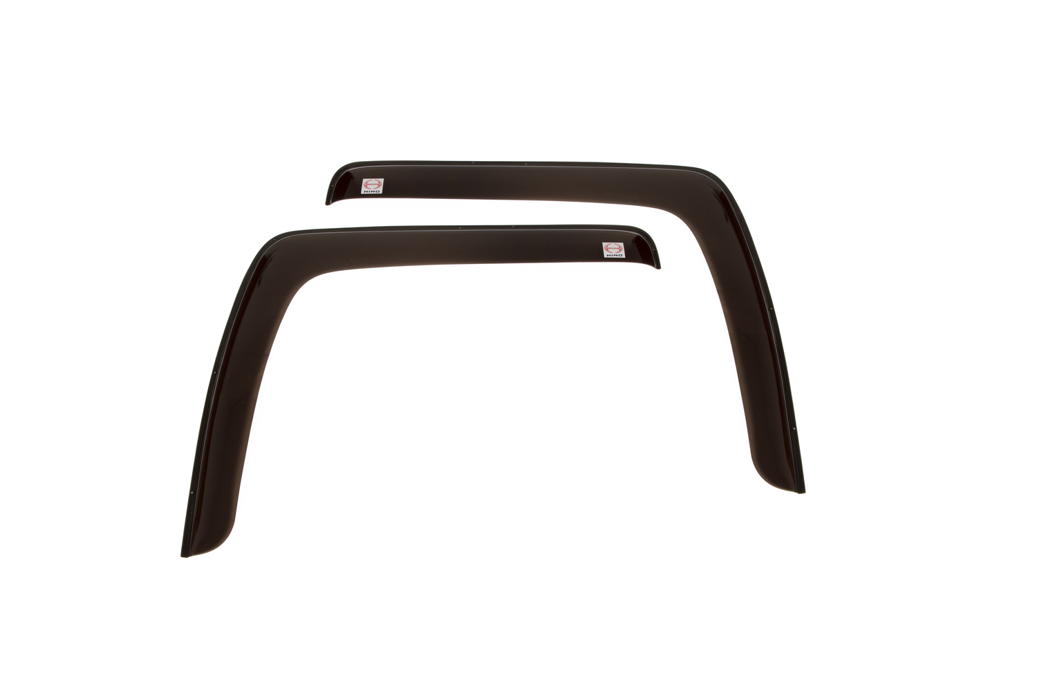 Дефлекторы окон для HINO 500 2008- (2 шт.), накладной / Хино